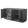 Custom image for Dark Gray with Matte Black Trim / No Mirror