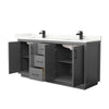 Custom image for Dark Gray with Matte Black Trim / Giotto Quartz / No Mirror