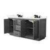 Custom image for Dark Gray with Matte Black Trim / Giotto Quartz / No Mirror