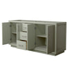 Custom image for Light Green with Brushed Nickel Trim / No Mirror