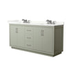 Custom image for Light Green with Brushed Nickel Trim / Giotto Quartz / No Mirror