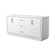 Custom image for White with Matte Black Trim / No Mirror