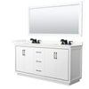 Custom image for White with Matte Black Trim / Giotto Quartz / 70
