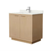 Custom image for Light Straw with Brushed Nickel Trim / Giotto Quartz / No Mirror
