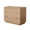 Custom image for Light Straw with Brushed Nickel Trim / No Mirror