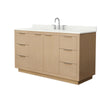 Custom image for Light Straw with Brushed Nickel Trim / Giotto Quartz / No Mirror