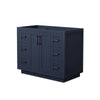 Custom image for Dark Blue with Matte Black Trim / No Mirror