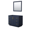 Custom image for Dark Blue with Brushed Gold Trim / 34