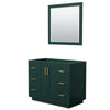Custom image for Green with Brushed Gold Trim / 34