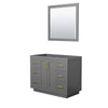 Custom image for Dark Gray with Brushed Gold Trim / 34