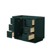 Custom image for Green with Matte Black Trim / No Mirror