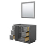 Custom image for Dark Gray with Brushed Nickel Trim / 34