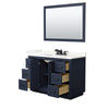 Custom image for Dark Blue with Matte Black Trim / Giotto Quartz / 46
