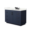 Custom image for Dark Blue with Matte Black Trim / Giotto Quartz / No Mirror