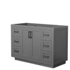 Custom image for Dark Gray with Matte Black Trim / No Mirror