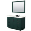 Custom image for Green with Matte Black Trim / Giotto Quartz / 46