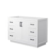 Custom image for White with Matte Black Trim / No Mirror