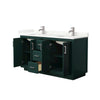 Custom image for Green with Brushed Nickel Trim / Giotto Quartz / No Mirror