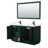 Custom image for Green with Matte Black Trim / Giotto Quartz / 58