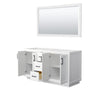 Custom image for White with Matte Black Trim / 58