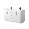 Custom image for White with Matte Black Trim / Giotto Quartz / No Mirror