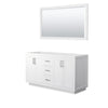 Custom image for White with Brushed Nickel Trim / 58