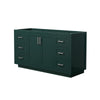Custom image for Green with Brushed Nickel Trim / No Mirror