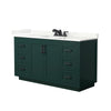 Custom image for Green with Matte Black Trim / Giotto Quartz / No Mirror