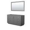 Custom image for Dark Gray with Brushed Nickel Trim / 58