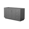 Custom image for Dark Gray with Brushed Nickel Trim / No Mirror