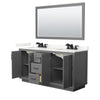 Custom image for Dark Gray with Matte Black Trim / Giotto Quartz / 58