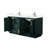 Custom image for Green with Brushed Nickel Trim / Giotto Quartz / No Mirror