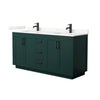 Custom image for Green with Matte Black Trim / Giotto Quartz / No Mirror