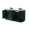 Custom image for Green with Matte Black Trim / Giotto Quartz / No Mirror