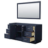Custom image for Dark Blue with Brushed Nickel Trim / 58