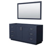 Custom image for Dark Blue with Brushed Nickel Trim / 58