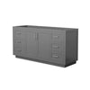 Custom image for Dark Gray with Brushed Nickel Trim / No Mirror