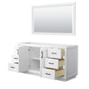 Custom image for White with Matte Black Trim / 58
