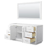 Custom image for White with Brushed Nickel Trim / 58