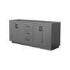 Custom image for Dark Gray with Matte Black Trim / No Mirror