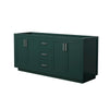 Custom image for Green with Brushed Nickel Trim / No Mirror