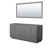 Custom image for Dark Gray with Brushed Nickel Trim / 70