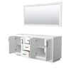 Custom image for White with Matte Black Trim / 70