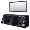 Custom image for Dark Blue with Brushed Nickel Trim / 70