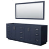 Custom image for Dark Blue with Brushed Nickel Trim / 70