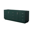 Custom image for Green with Brushed Nickel Trim / No Mirror