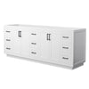 Custom image for White with Matte Black Trim / No Mirror