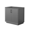 Custom image for Dark Gray with Matte Black Trim / No Mirror