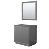 Custom image for Dark Gray with Brushed Nickel Trim / 34