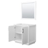 Custom image for White with Matte Black Trim / 34